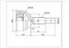 CV Joint CV Joint:TO-009