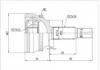 Jeu de joints, arbre de transmission CV Joint:TO-812A