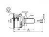 CV Joint:39100-2J201