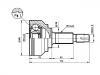 CV Joint:39101-CA000