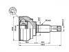 CV Joint CV Joint:39100-CB300